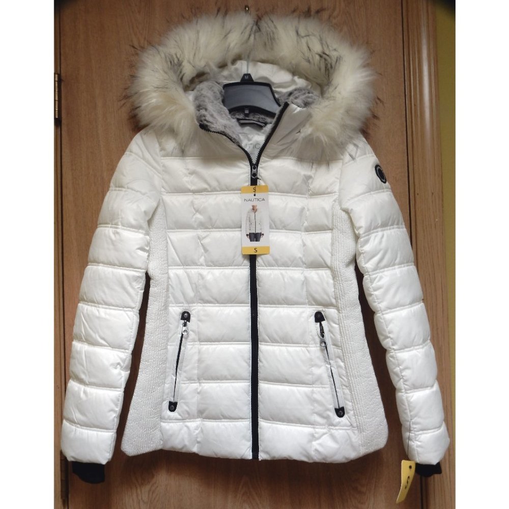 NEW Nautica Ladies' Puffer Jacket womens size S